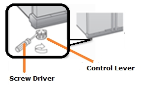 samsung refrigerator level adjustment